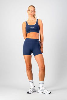 Trophy Bra - Navy & White