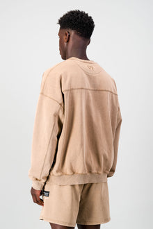 Ultra Heavy Crew Top - Brown