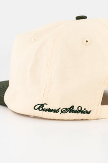 Elemental Cap - Cream & Green