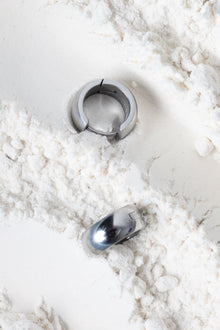 Huggies Earrings - Silver