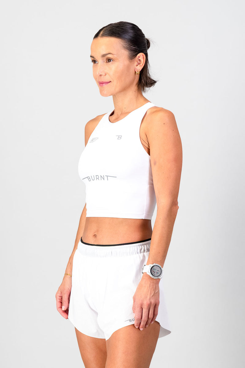 SpeedRacer Supportive Tank - White
