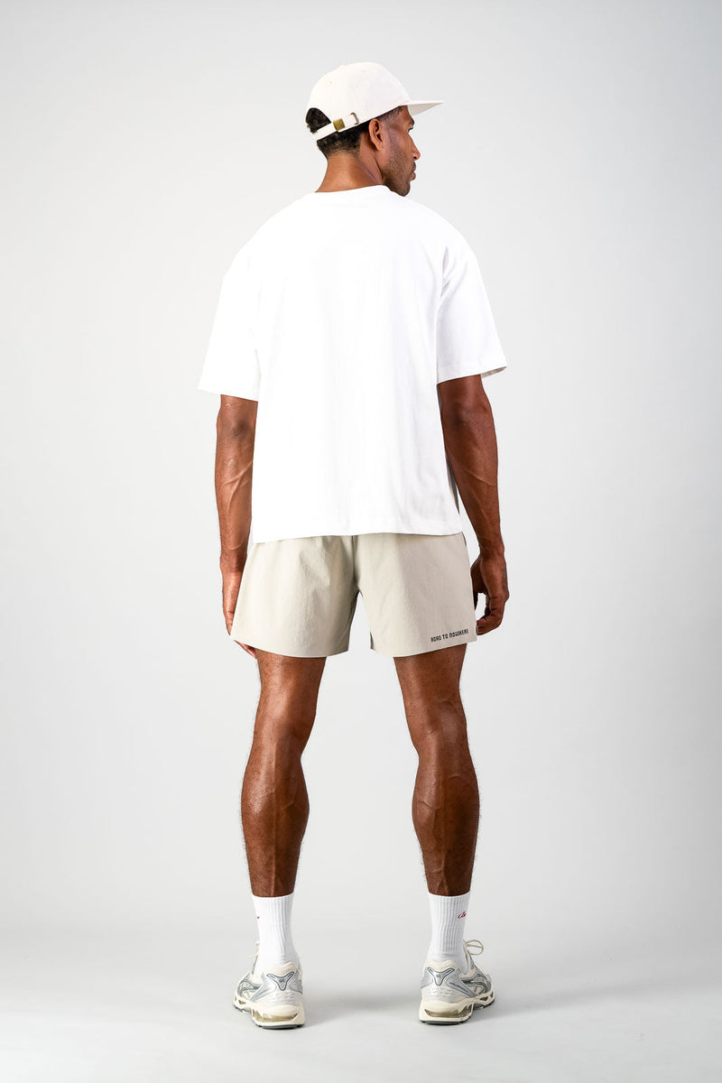 Motel Boxed Tee - White