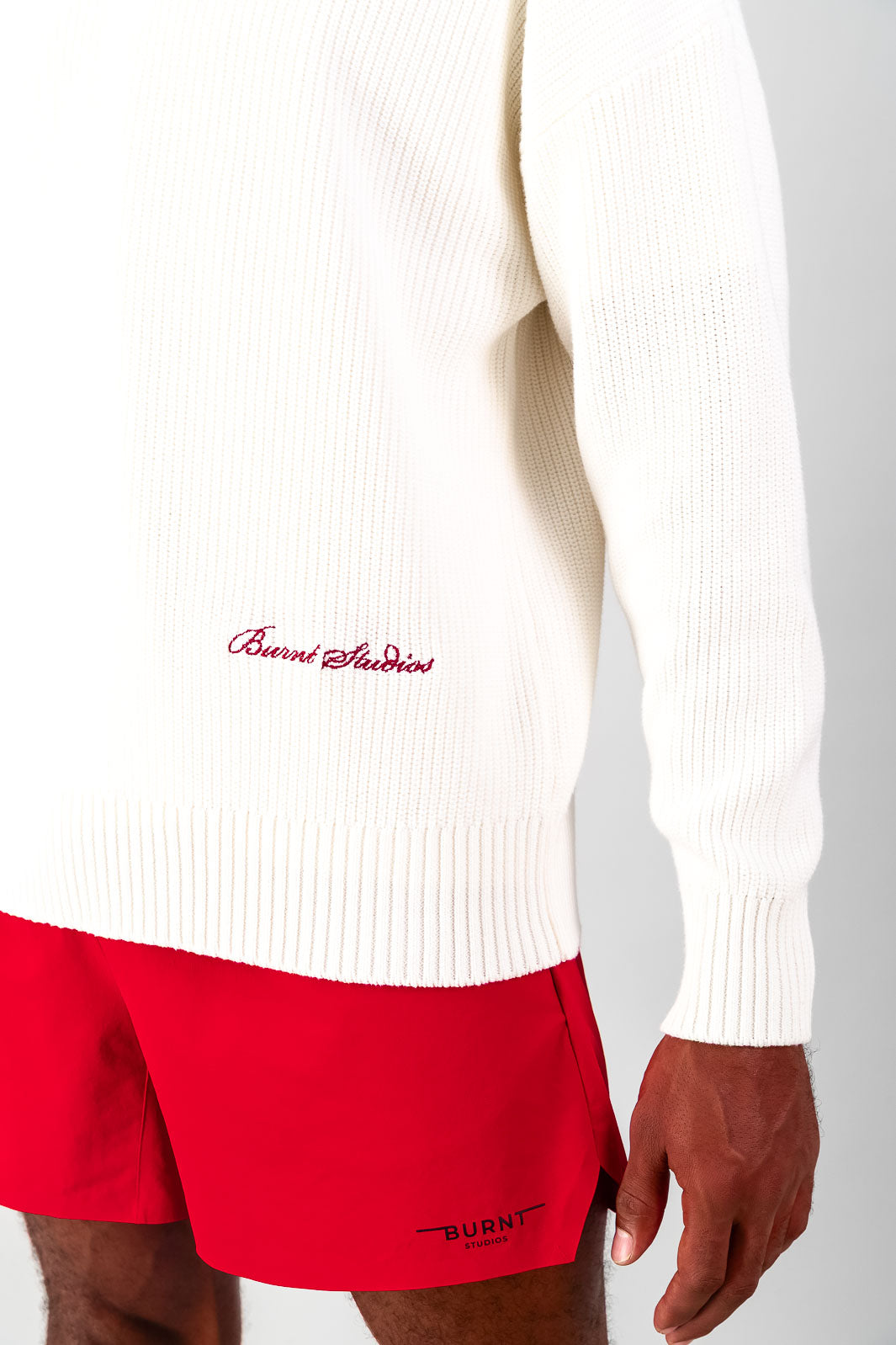 Boxed Crew Knit - Cream