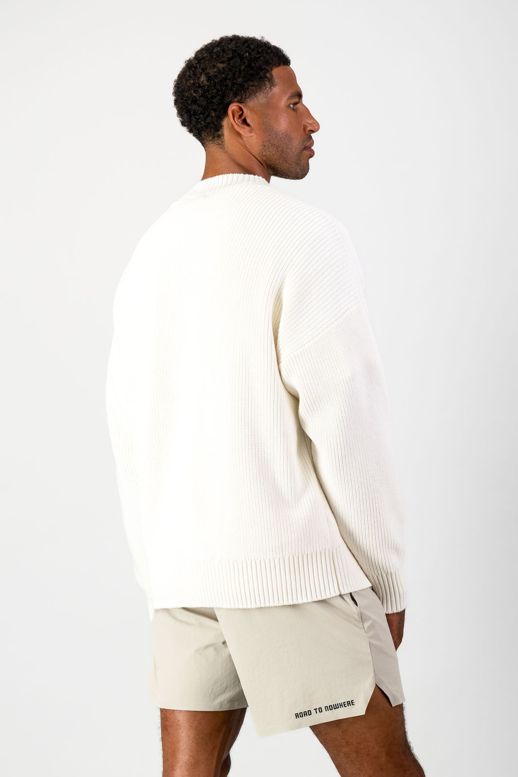 Boxed Crew Knit - Cream