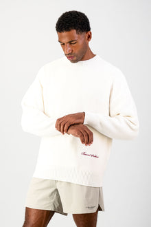 Boxed Crew Knit - Cream