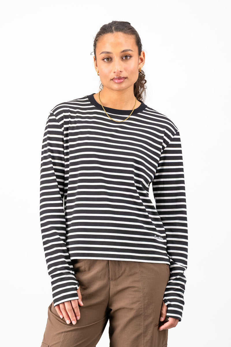 The Base Long Sleeve - Black/White