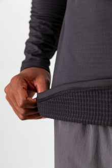 Carbon 1/4 Zip - Black