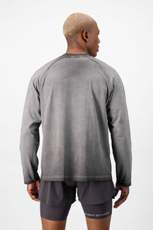 Cotton Long Sleeve  - Graphite