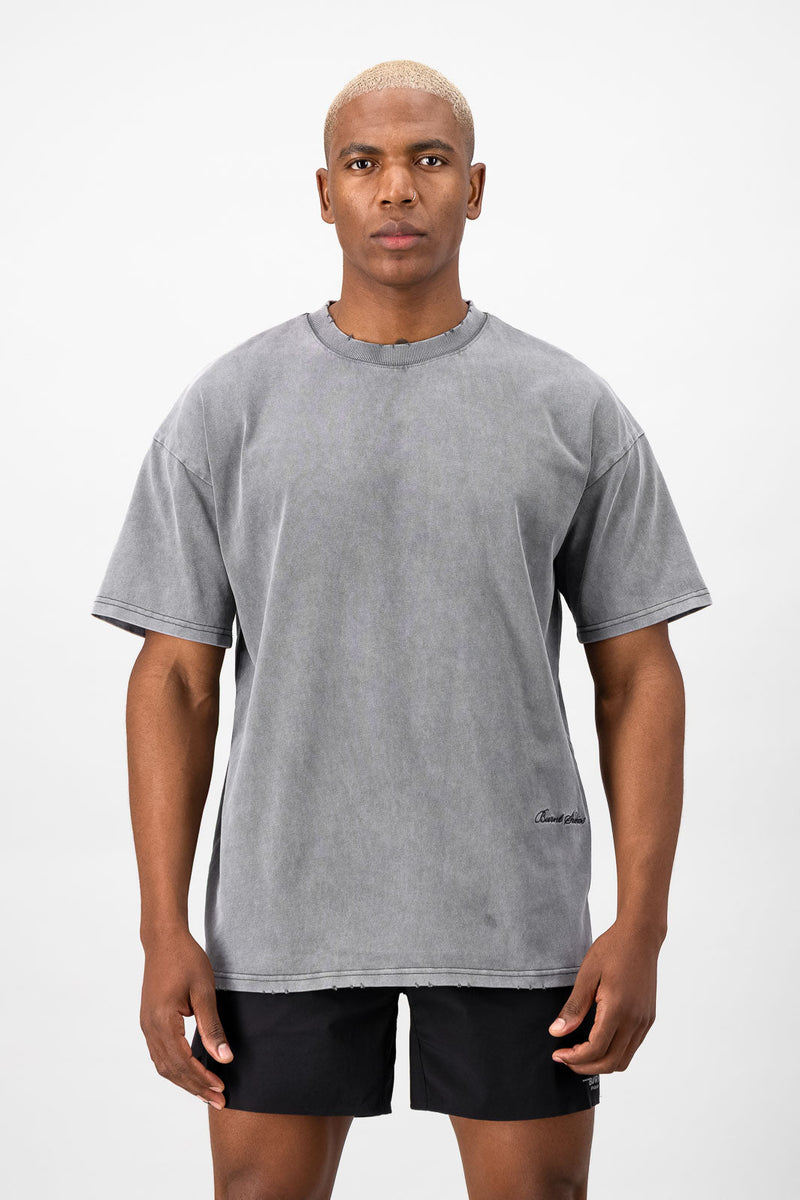 Ultra Heavy Tee - Acid Grey