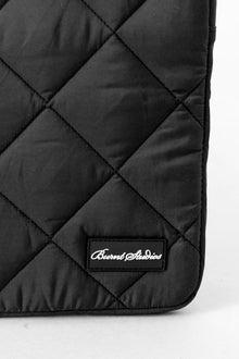 Quilted Laptop Sleeve - Black