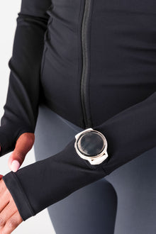 FormFlex Zip Through - Black