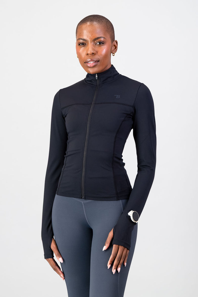 FormFlex Zip Through - Black