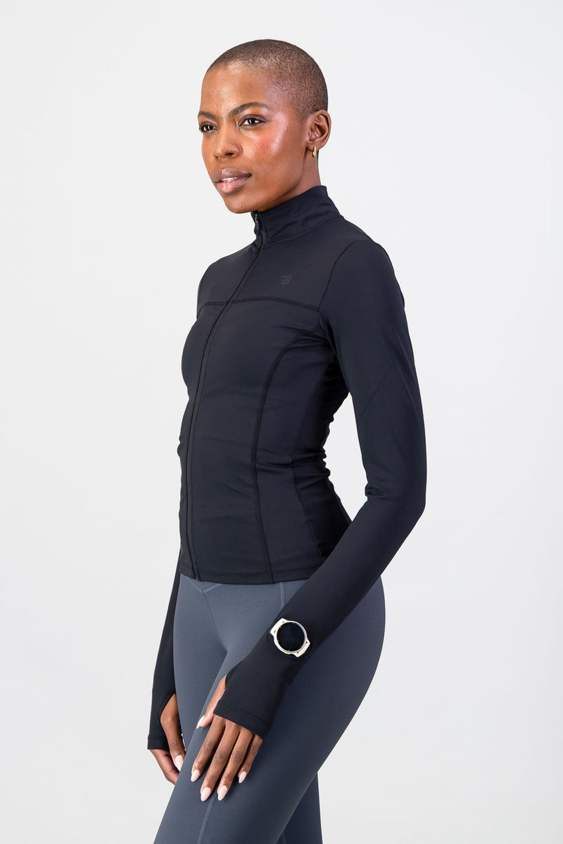 FormFlex Zip Through - Black