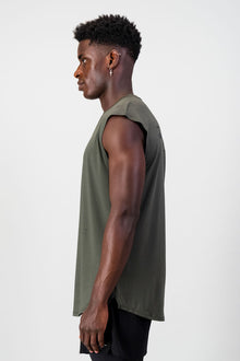 Muscle Tank - Forest Green
