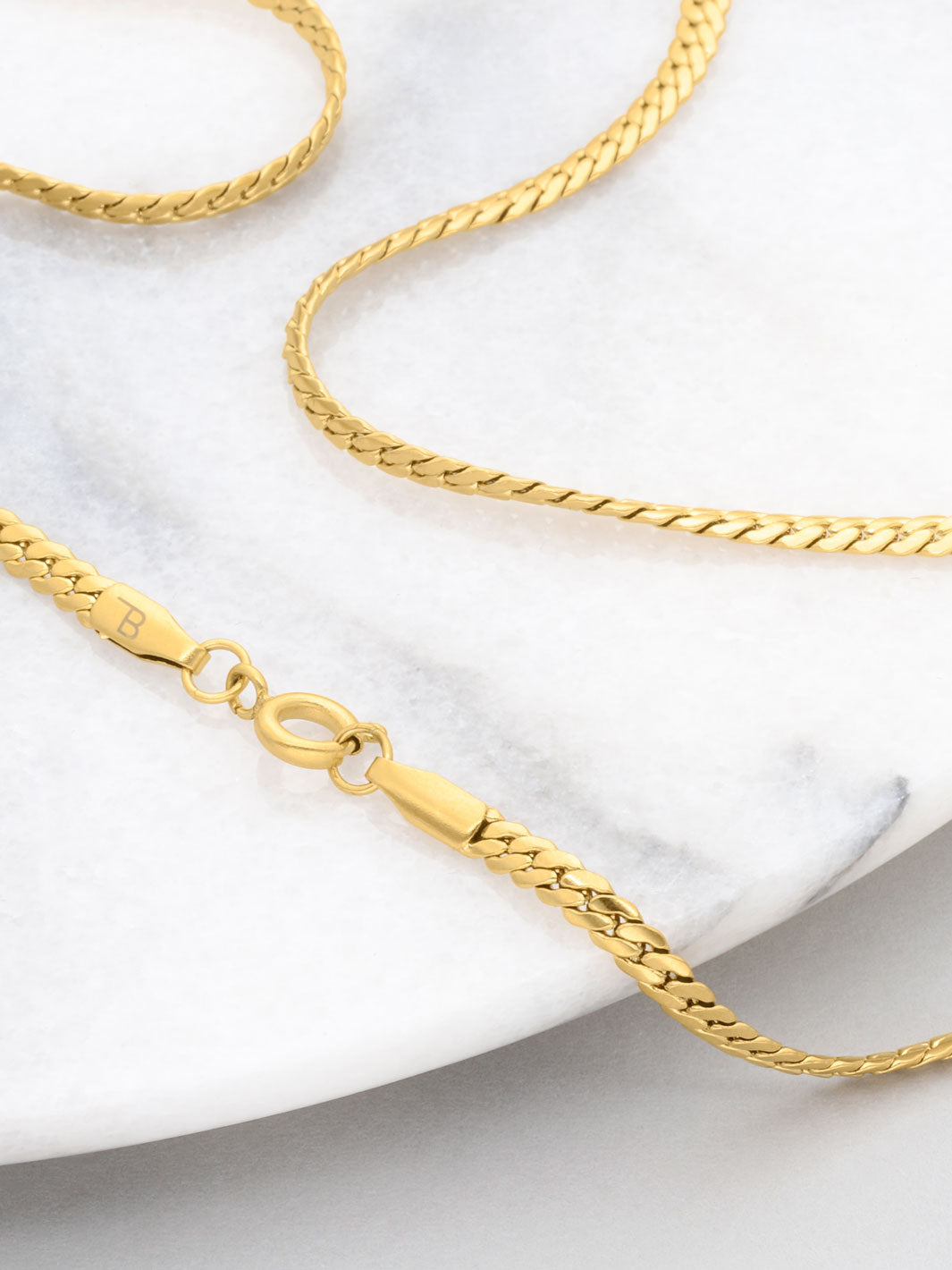 Fine Strand Chain Necklace