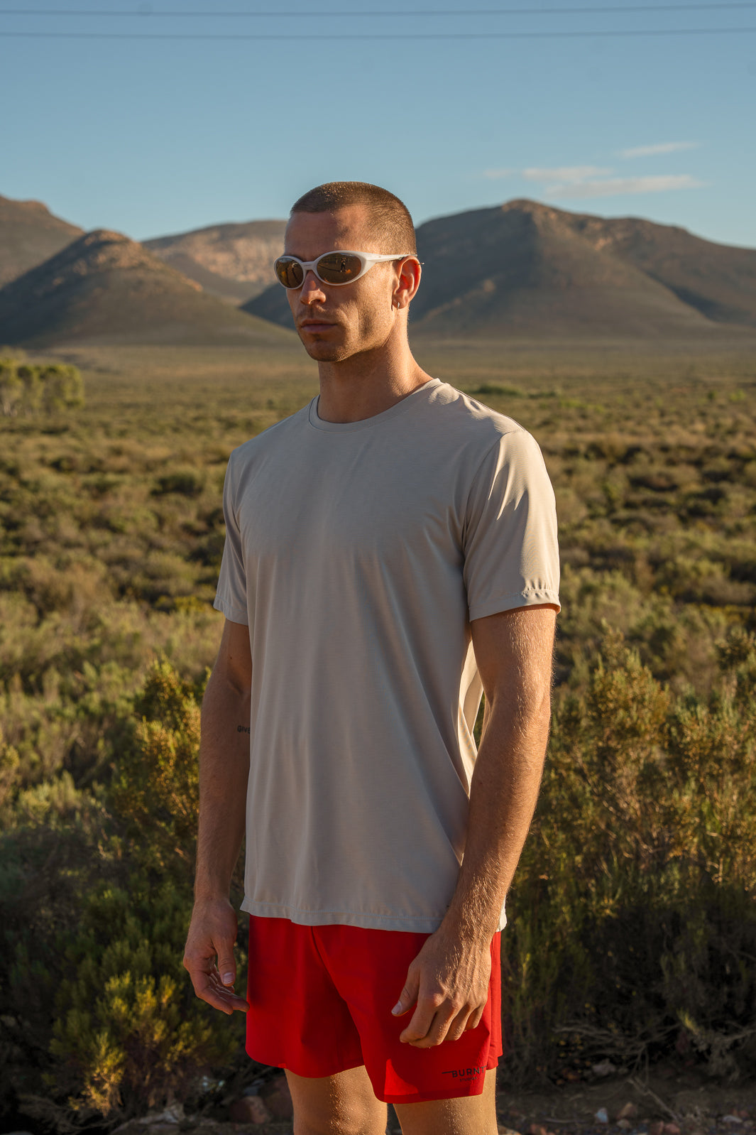 Fuel Tee - Greige