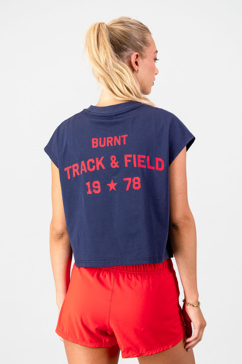 Varsity Tank - Navy